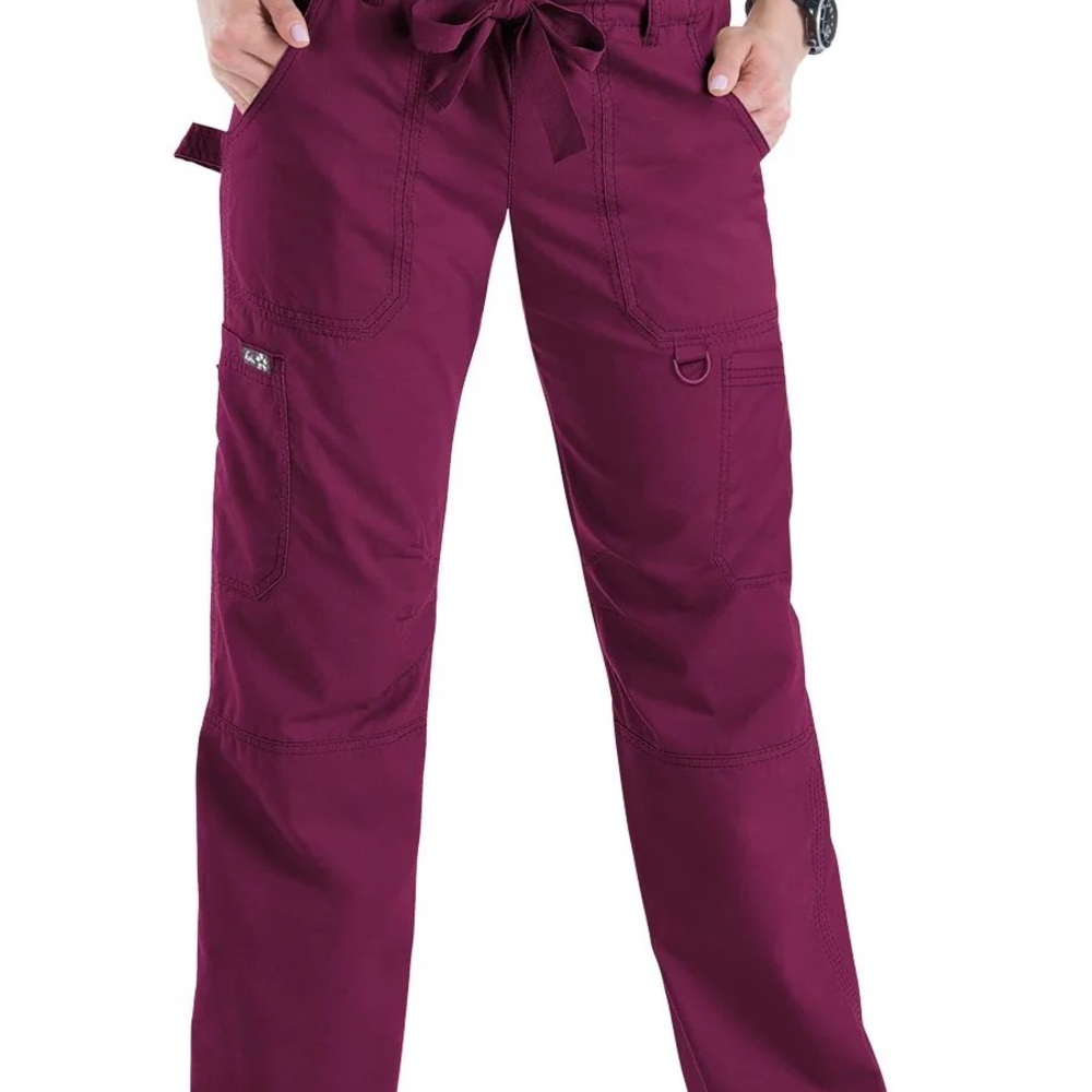 Koi Lindsey scrub pants, color: Wine